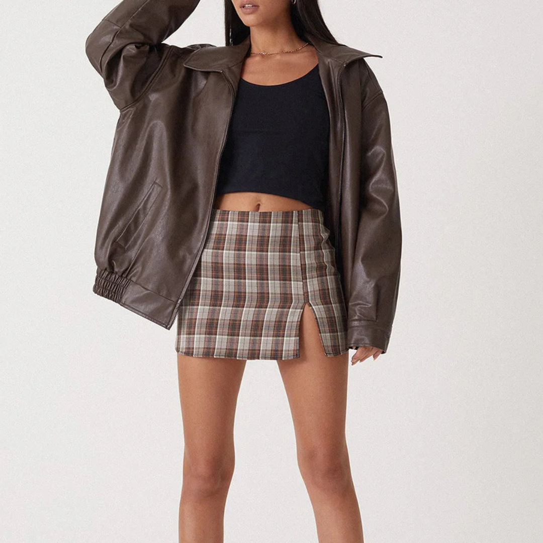 Women's Oversized Bomber Jacket | Spring