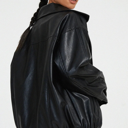 Women's Oversized Bomber Jacket | Spring