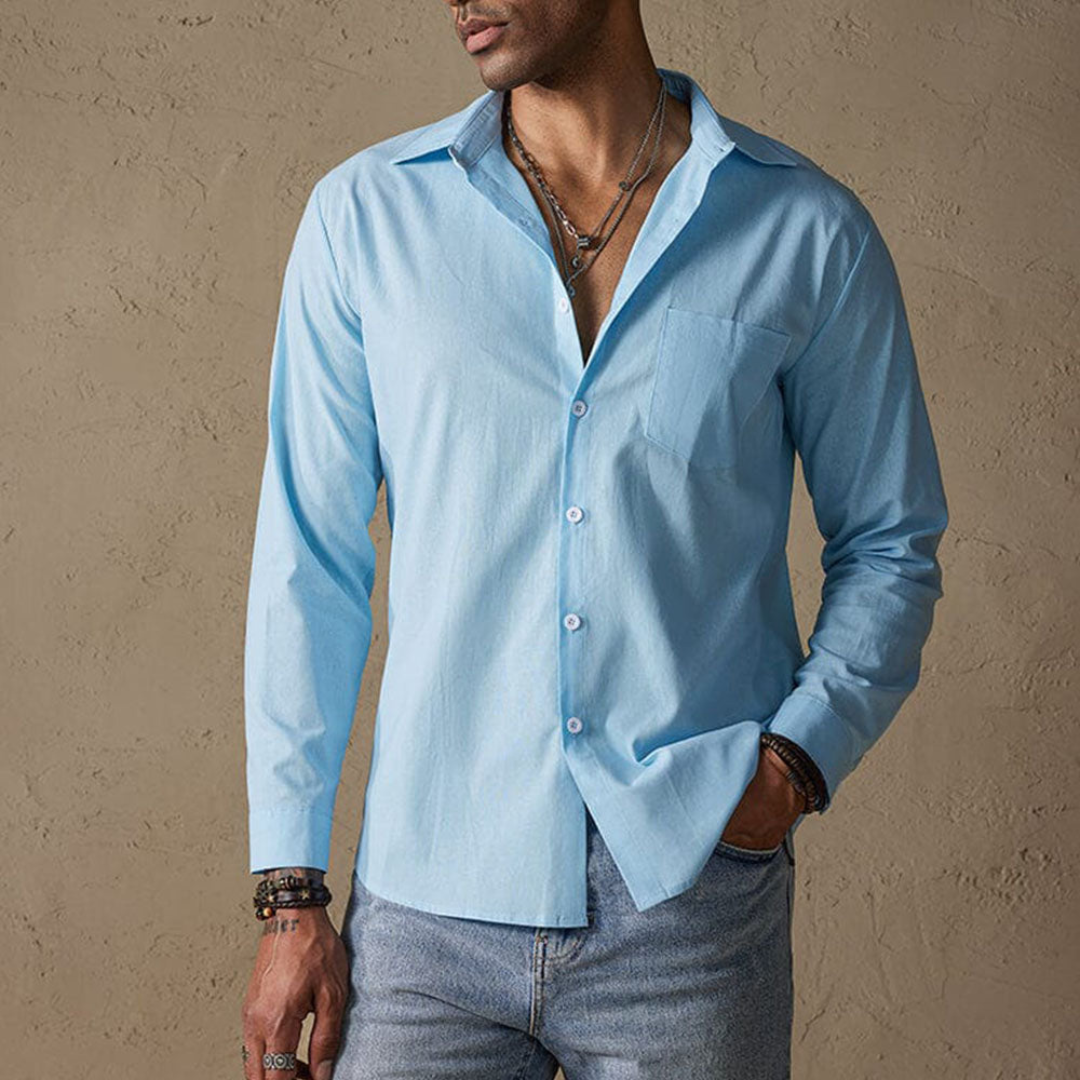 Men’s Casual Designer Shirt | Long Sleeve
