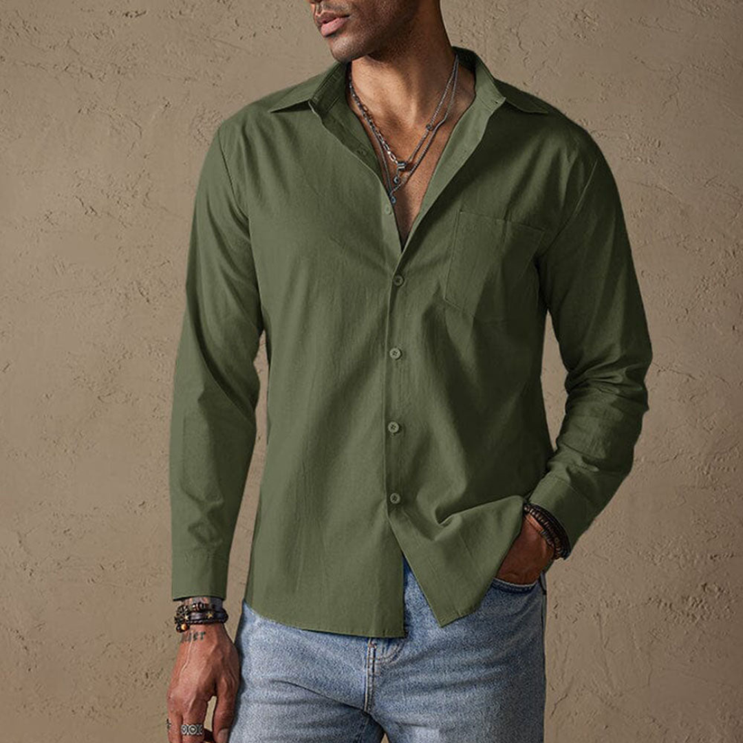 Men’s Casual Designer Shirt | Long Sleeve