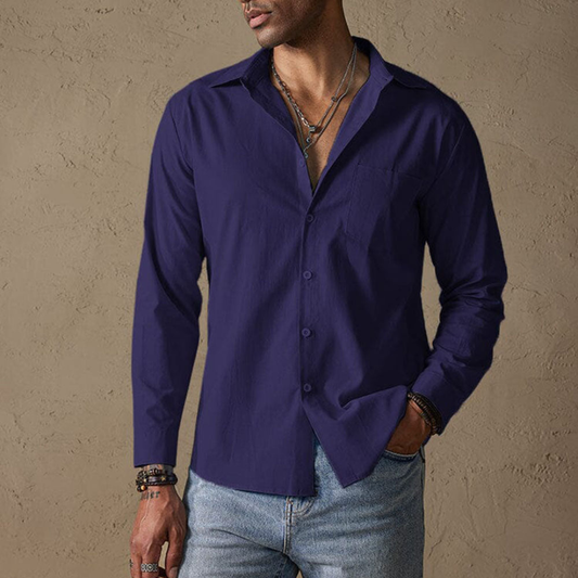 Men’s Casual Designer Shirt | Long Sleeve