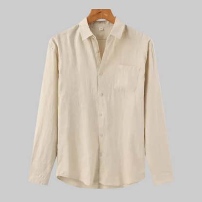 Men’s Oversized Casual Shirt | Long Sleeve