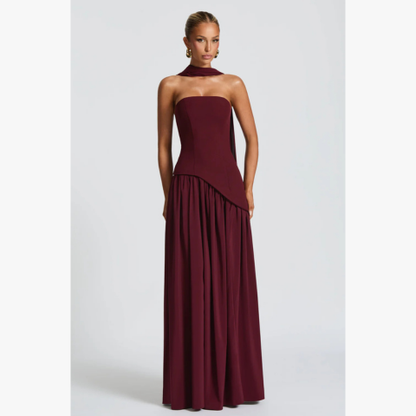 Women’s Elegant Strapless Maxi Dress | Evening