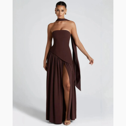Women’s Elegant Strapless Maxi Dress | Evening