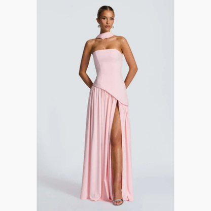 Women’s Elegant Strapless Maxi Dress | Evening