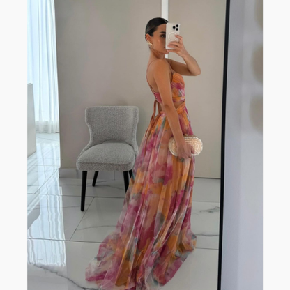 Women’s Floral Summer Maxi Dress | Elegant