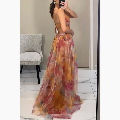 Women’s Floral Summer Maxi Dress | Elegant