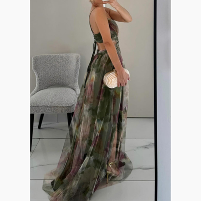 Women’s Floral Summer Maxi Dress | Elegant