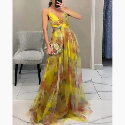 Women’s Floral Summer Maxi Dress | Elegant