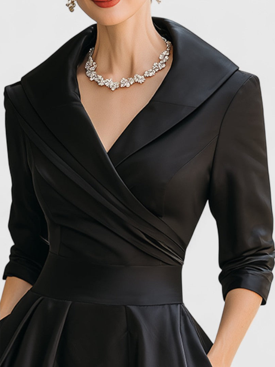 Women’s Black Midi Dress | Summer