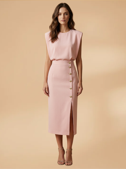 Women’s Elegant Midi Dress | Casual