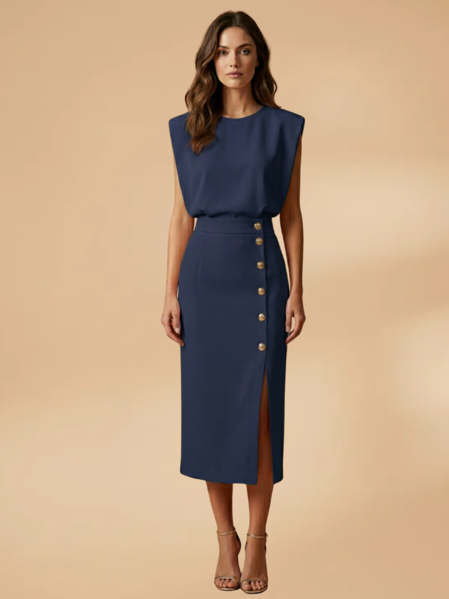 Women’s Elegant Midi Dress | Casual