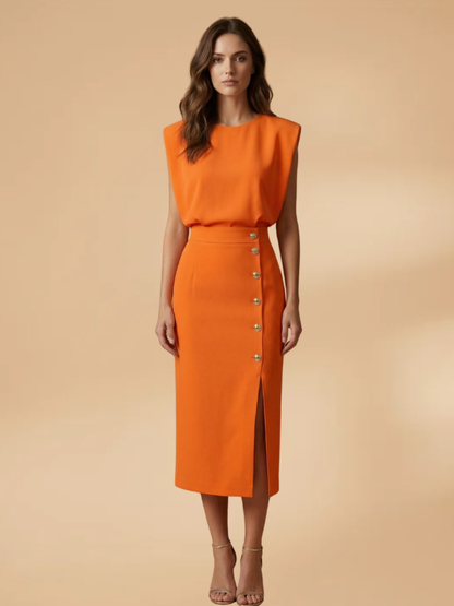 Women’s Elegant Midi Dress | Casual