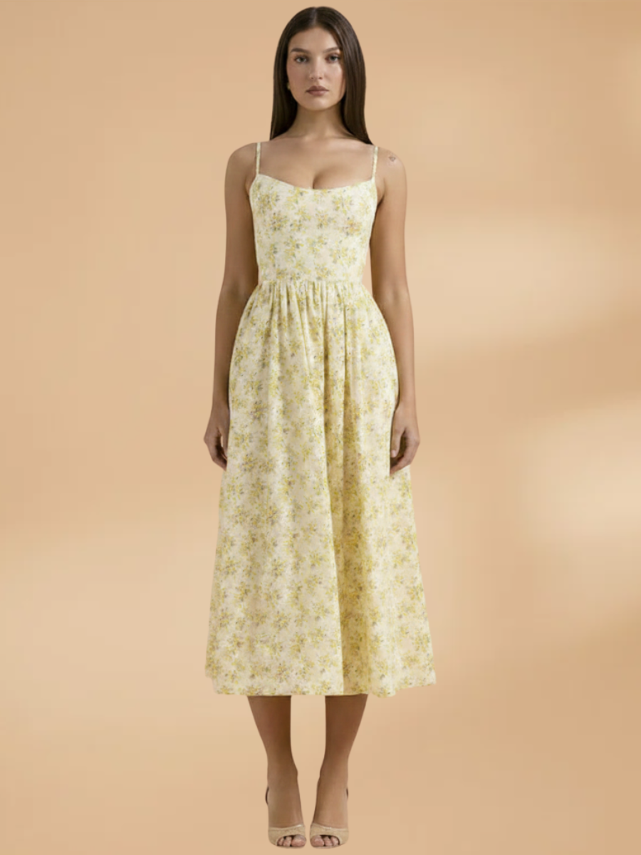 Women’s Floral Midi Dress | Summer