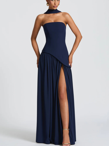 Women’s Elegant Strapless Maxi Dress | Evening