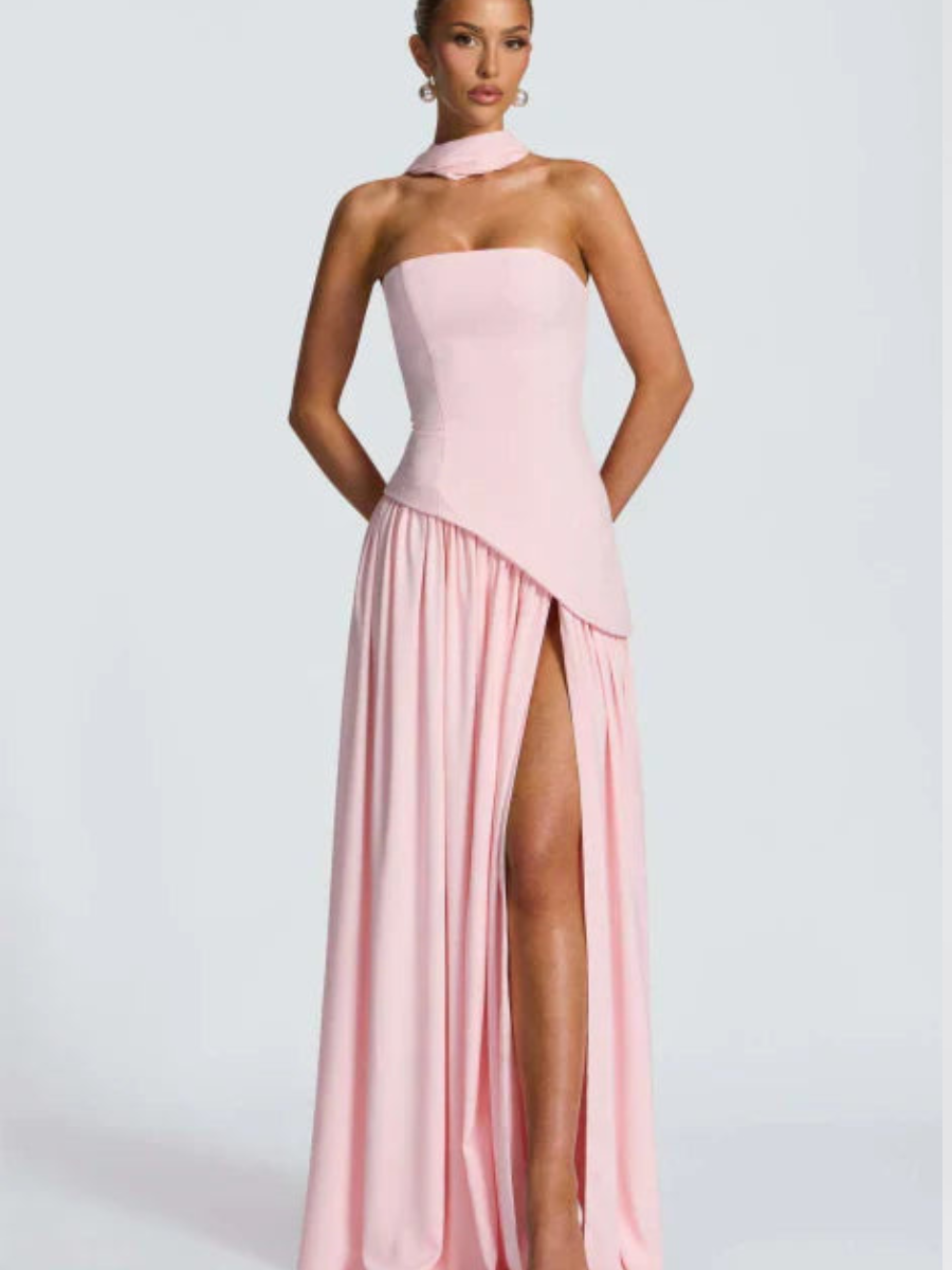 Women’s Elegant Strapless Maxi Dress | Evening