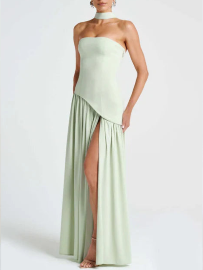 Women’s Elegant Strapless Maxi Dress | Evening