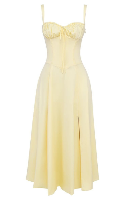 Women’s Corset Midi Dress | Elegant Silhouette