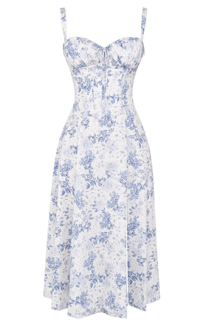Women’s Corset Midi Dress | Elegant Silhouette