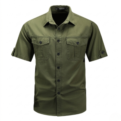 Men’s Casual Outdoor Shirt | Short Sleeve