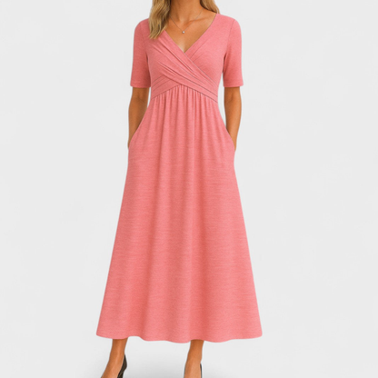 Women’s Wrap Midi Dress | Elegant