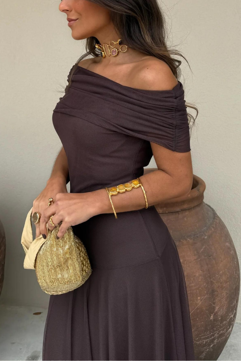 Women’s Off Shoulder Dress | Maxi