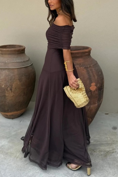 Women’s Off Shoulder Dress | Maxi