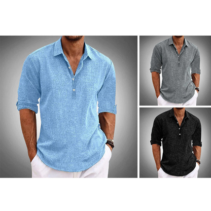 Men’s Relaxed Shirt | Open Collar