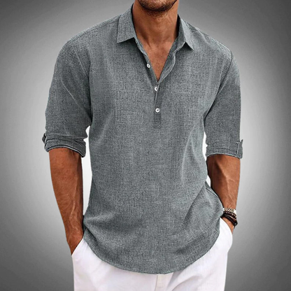 Men’s Relaxed Shirt | Open Collar