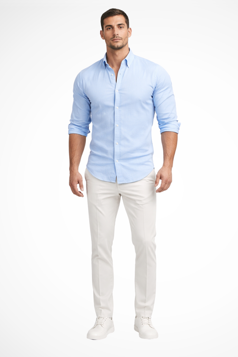 Men’s Loose Fit Shirt | Long Sleeve