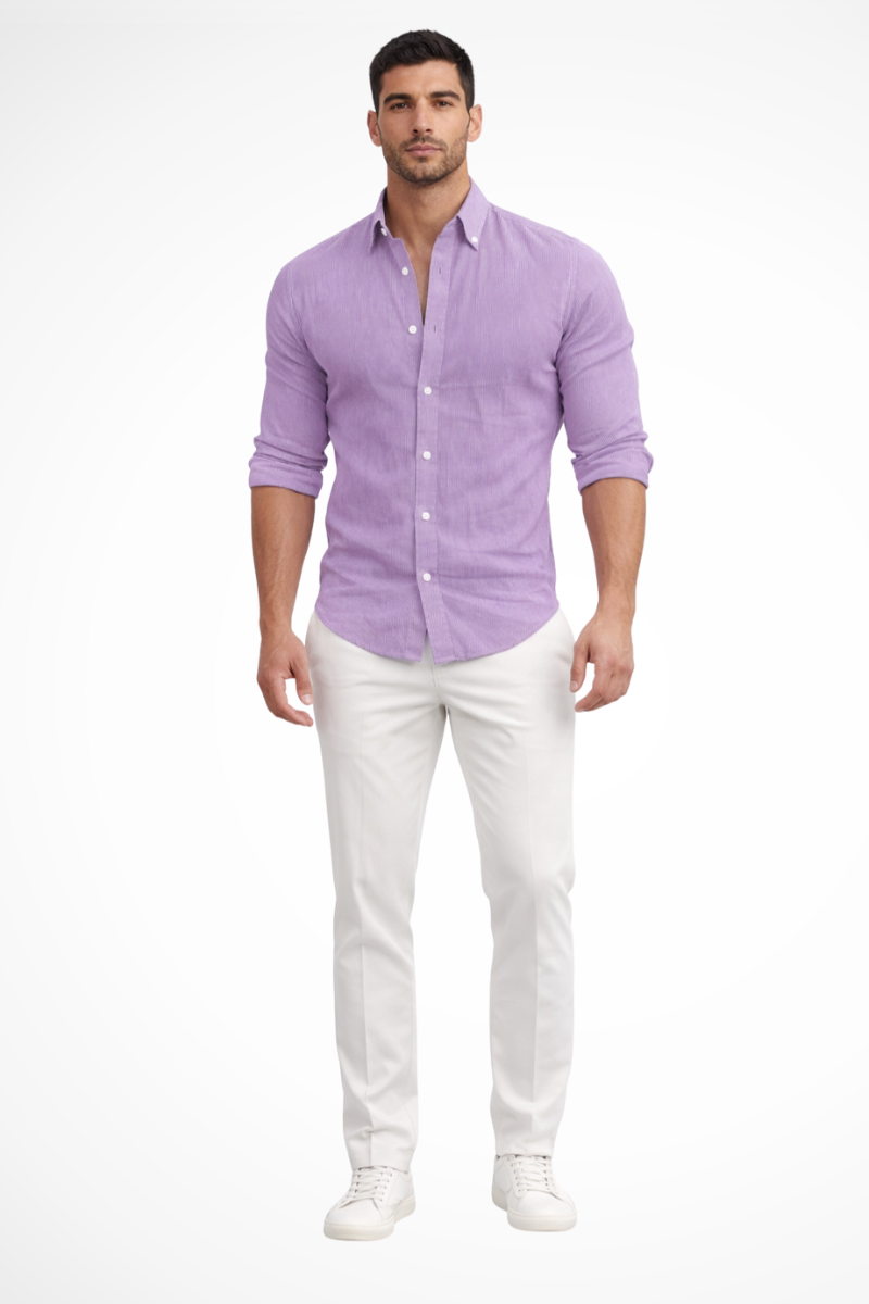 Men’s Loose Fit Shirt | Long Sleeve