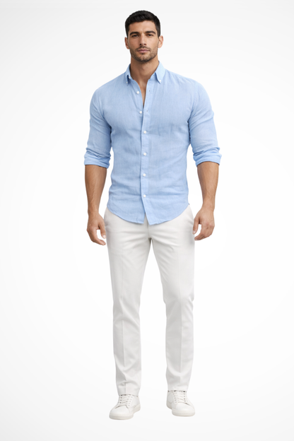 Men’s Loose Fit Shirt | Long Sleeve