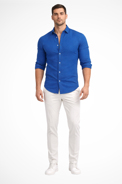 Men’s Loose Fit Shirt | Long Sleeve
