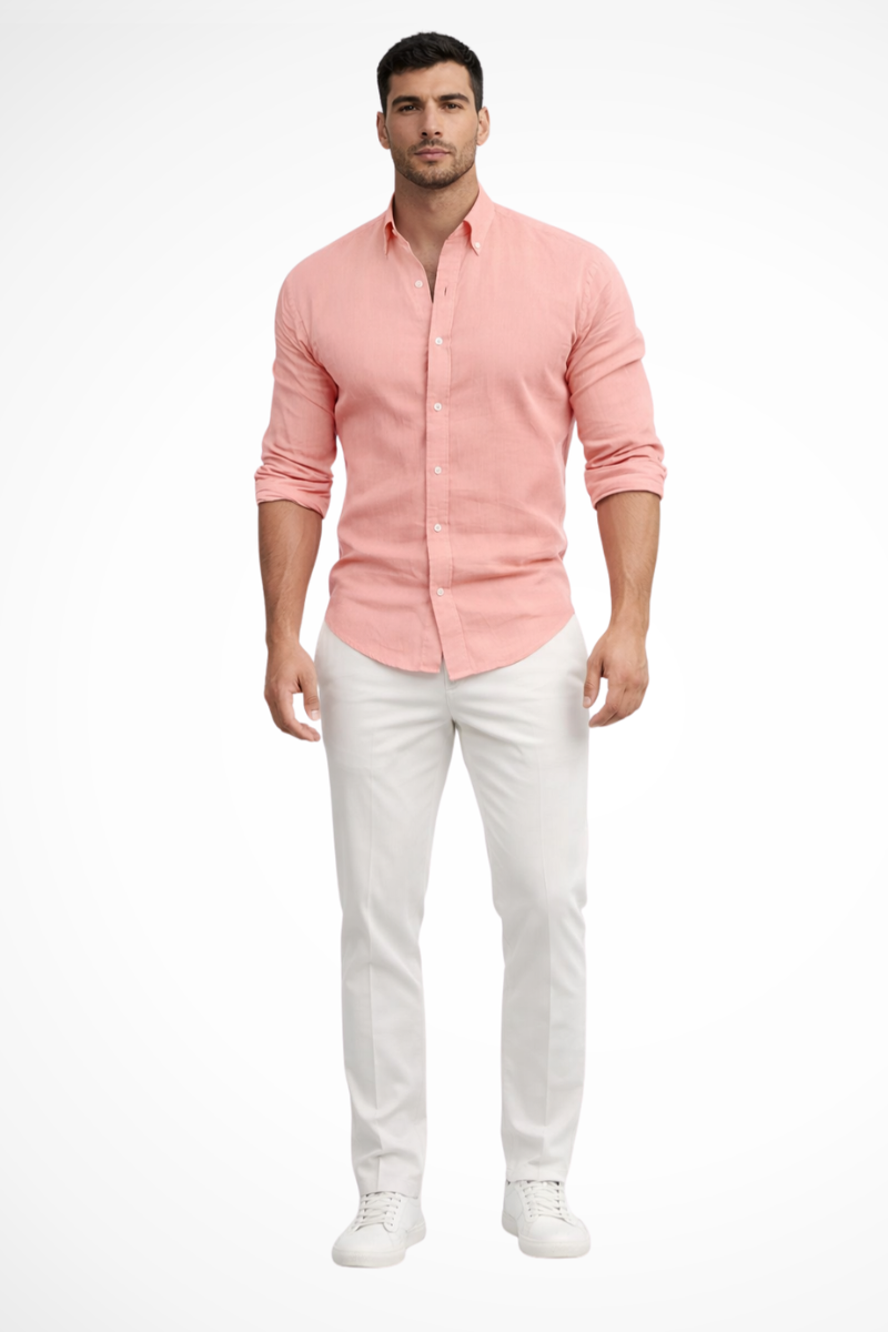 Men’s Loose Fit Shirt | Long Sleeve