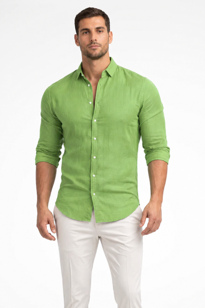 Men’s Loose Fit Shirt | Long Sleeve