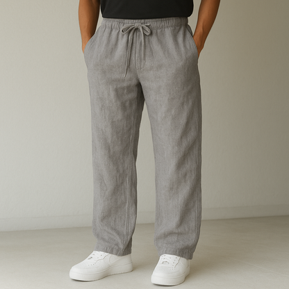 Men’s Wide Leg Trousers | Drawstring