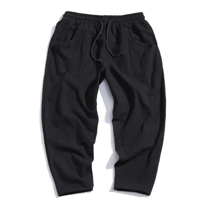 Men’s Cropped Trousers | Loose Fit