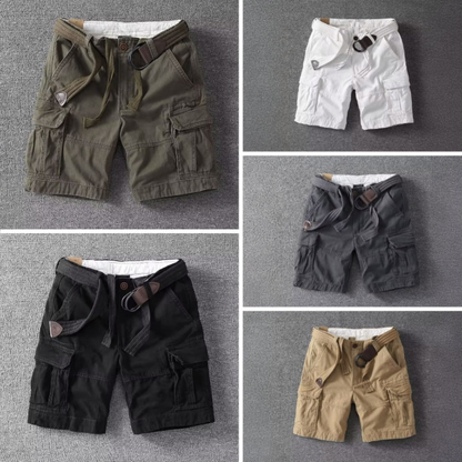 Men’s Casual Cargo Shorts | Utility Pockets