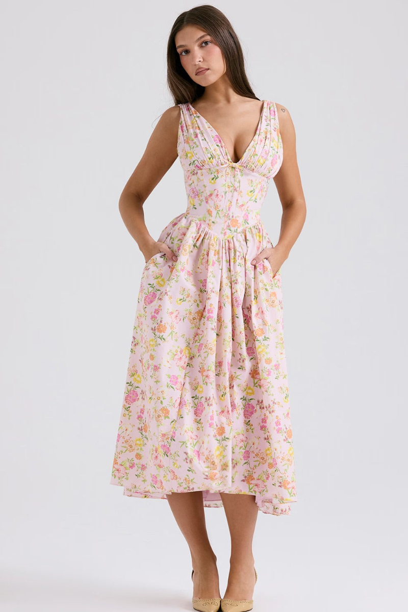 Women’s Garden Party Dress | Midi