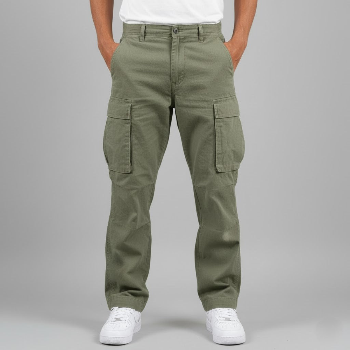 Men’s Casual Cargo Pants | Relaxed Fit