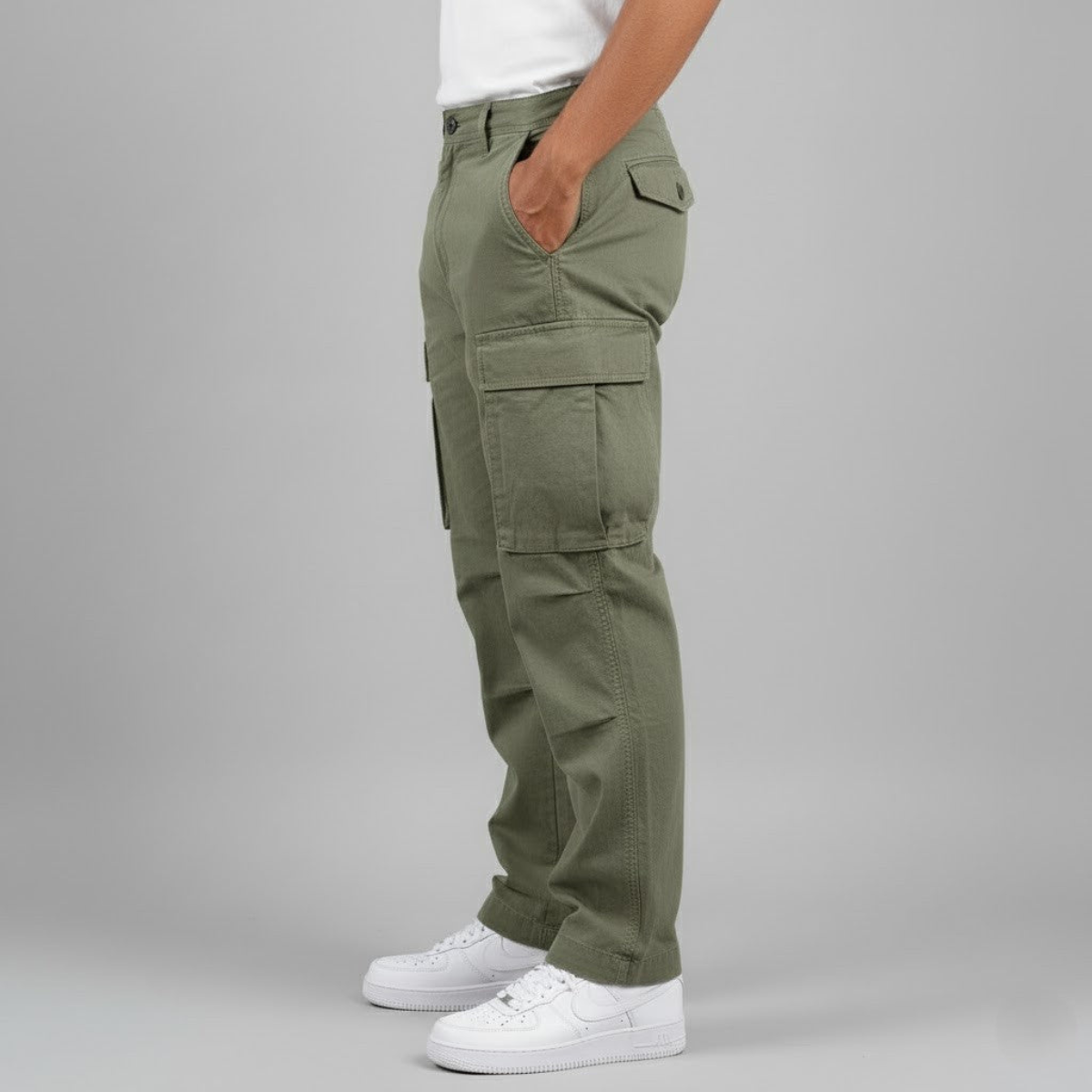 Men’s Casual Cargo Pants | Relaxed Fit