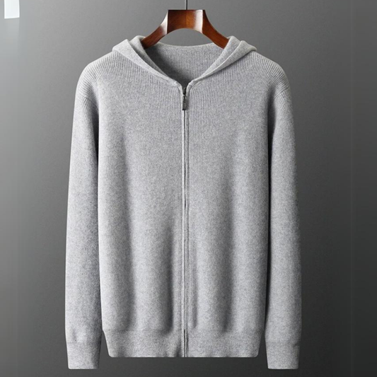 Men’s Soft Zip Hoodie | Long Sleeve