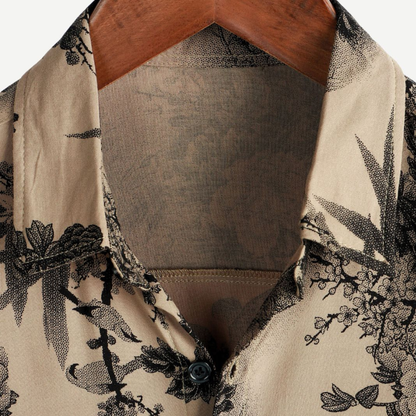 Men’s Vintage Blossom Shirt | Short Sleeve