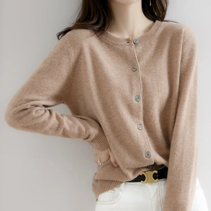 Women's Soft Button-Up Cardigan