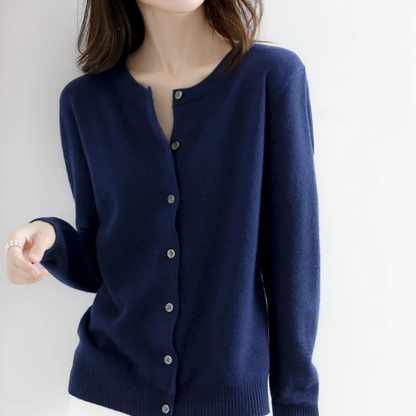 Women's Soft Button-Up Cardigan