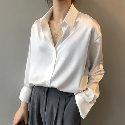 Women’s Modern Button Down Blouse