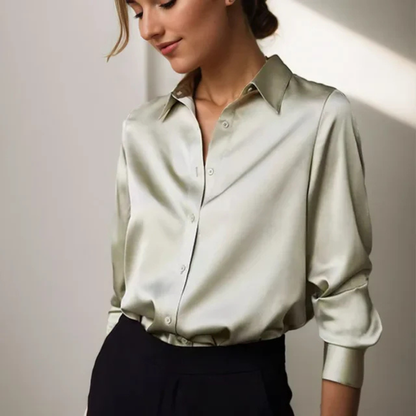 Women’s Modern Button Down Blouse