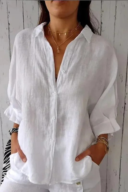 Women’s Classic Button Shirt | Long Sleeve