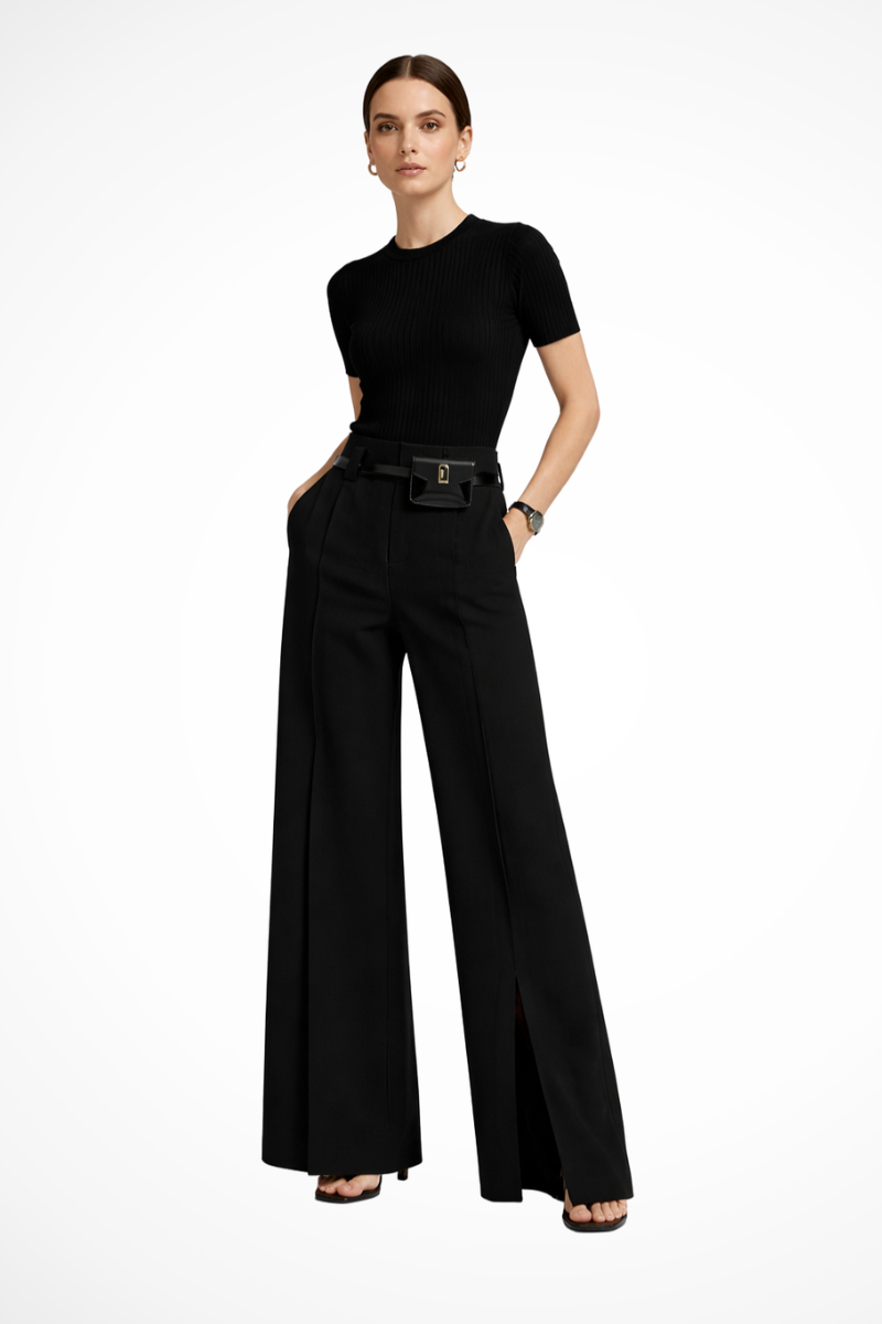 Women’s Wide Leg Trousers | High Waisted