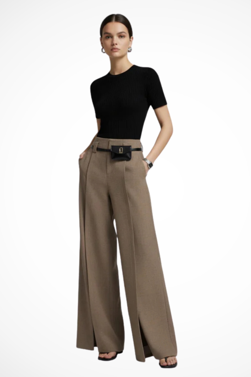 Women’s Wide Leg Trousers | High Waisted